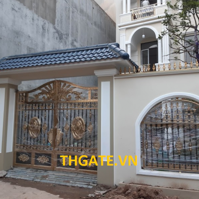 Cổng Inox Màu