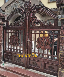 Cổng Inox Sơn Nung