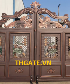 Cổng Inox Sơn Nung TH05