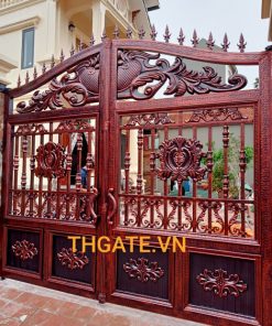 Cổng Inox Sơn Nung
