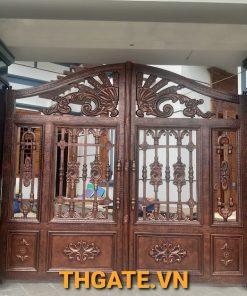 Cổng Inox Sơn Nung