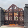 Cổng Inox Sơn Nung