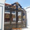 Cổng Inox Sơn Nung