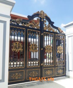 Cổng Inox Sơn Nung