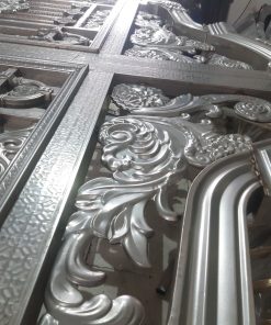 Sản Xuất Cổng Inox Sơn Nung