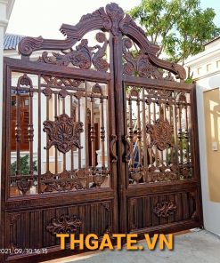 Cổng Inox Sơn Nung