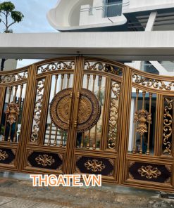 Cổng Inox Sơn Nung