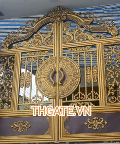 Cổng Inox Sơn Nung